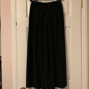 Polka dot Maxi Skirt